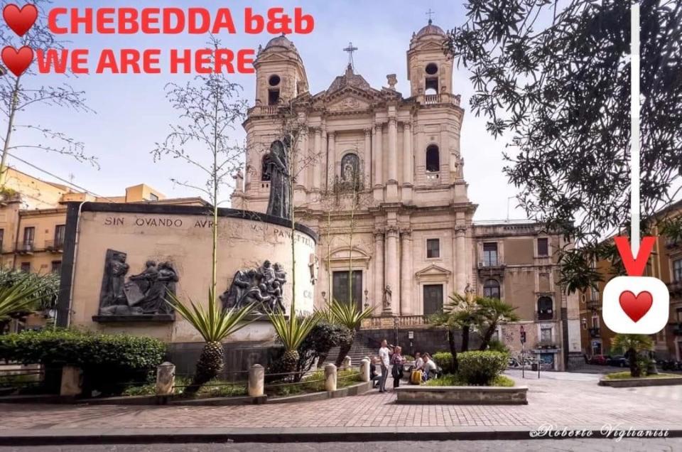 Chebedda B&B Catania Kültér fotó