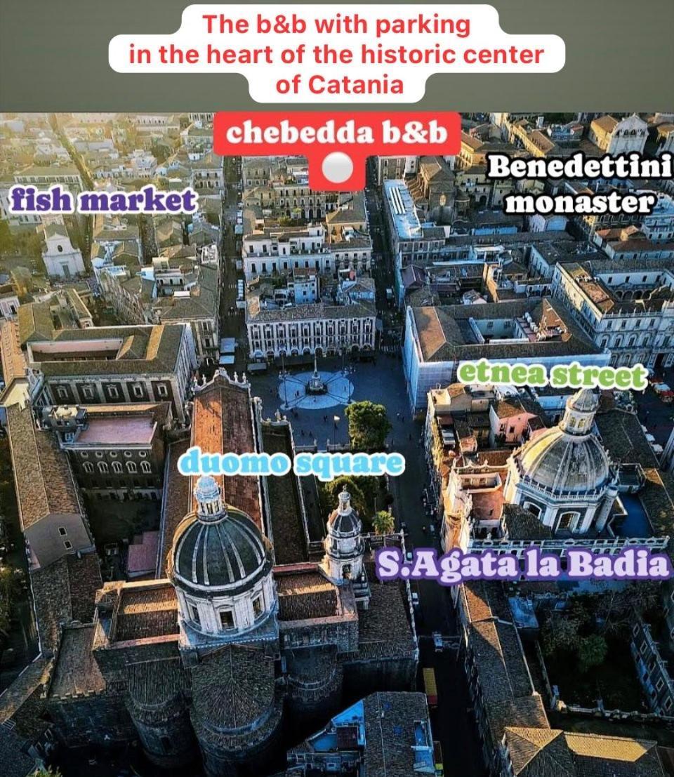 Chebedda B&B Catania-Fontanarossai nemzetközi repülőtér Kültér fotó