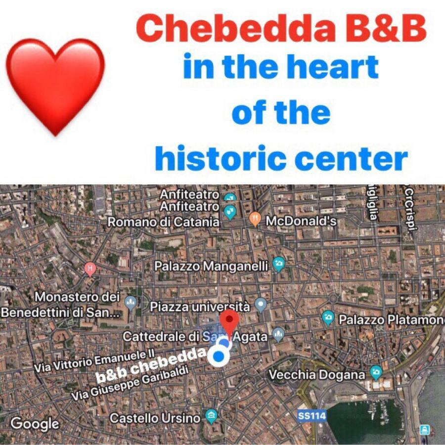 Chebedda B&B Catania Kültér fotó